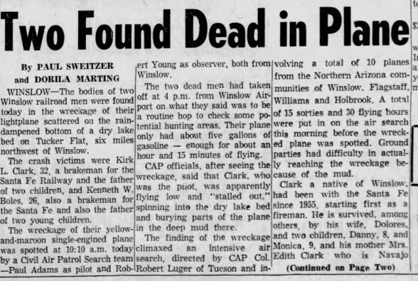 page 1 plane crash